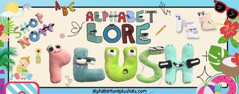 Alphabet Lore Plush  Original Alphabet Lore Plushies Store - Alphabet Lore  Plush