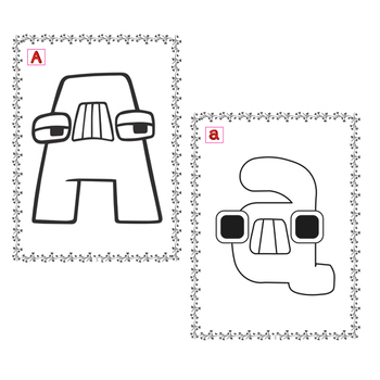 Alphabet Lore Letters Uppercase and Lowercase - Download Free 3D model by  Jatekcsak (@Jatekcsak) [d6fafe9]