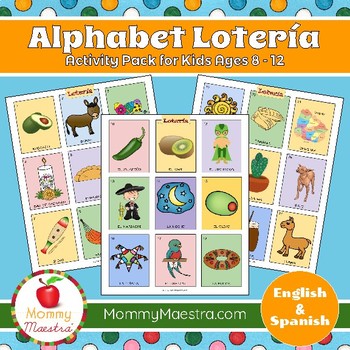 Loteria Abecedario Worksheets Teaching Resources Tpt