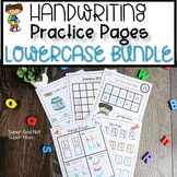 Alphabet Handwriting Practice Pages Bundle | Lowercase Letters
