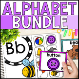 Alphabet Bundle Special Education. Adapted Books, Sorting 