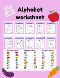 Alphabet Mastery Worksheets - Letter Formation and Matchin
