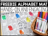 Alphabet Mat DISTANCE LEARNING  | FREEBIE DOWNLOAD |