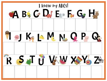 alphabet match by fun kids teachers pay teachers