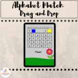 Alphabet Match Drag and Drop (Google Slides)