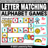 Alphabet Matching Games for Pre-K and Kindergarten