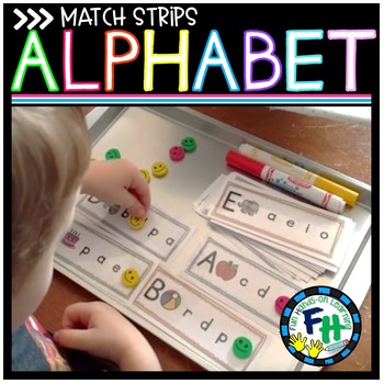 Preview of Alphabet Match Strips