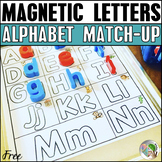 Alphabet Magnetic Letter Activity for Literacy Centers