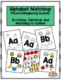 Alphabet Matching:  Beginning Sounds - Errorless, Identica