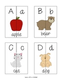 Alphabet Matching Cards D'Nealian