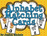 Alphabet Matching Cards {Zoo Animal Theme}