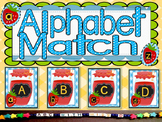 Alphabet Matching Game-Upper and Lowercase Letters Activity