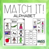 Alphabet Matching Independent Work Task 