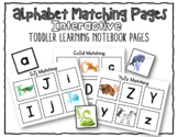 Alphabet Matching Activities Interactive Toddler Learning 