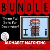 Alphabet Matching Literacy Center for Uppercase & Lowercas