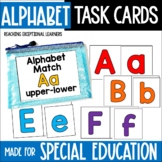 Alphabet Matching Task Cards
