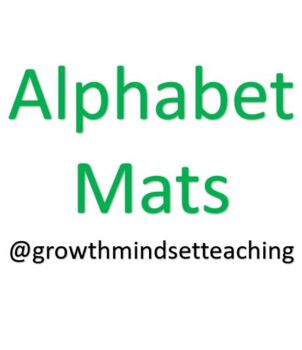 Preview of Alphabet Mats