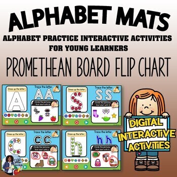 Preview of Alphabet Mats Promethean Board Flip Chart