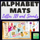 Alphabet Mats for Letter Identification and Initial Sounds