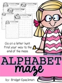 Alphabet Maze: Letter Recognition Activity