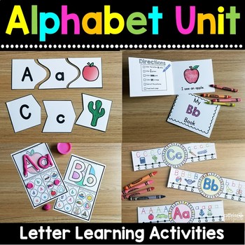 Preview of Alphabet Unit Bundle