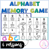 Alphabet Memory Game Letter Recognition ABC Matching Upper