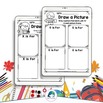 Step by Step Trace and Draw for Kids, A to Z Tracing Letters and Easy  Drawing Cute Stuff: How to Draw Activity Book for Early Elementary School  Children: Funny, P.R.: 9798589703399: Amazon.com: