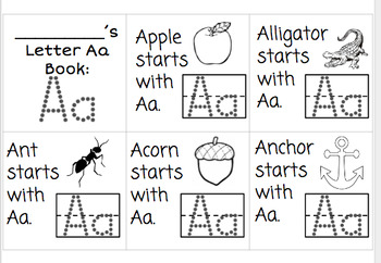 alphabet mini books tracing and writing bundle by helpthemsoar