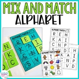 Alphabet Mix and Match Board