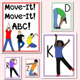Alphabet Movement Yoga Cards: Multisensory Learning for Pr