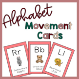 Alphabet Movement Cards for Brain Breaks