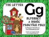 Alphabet & Music Pack - The Letter G - With Craftivity and