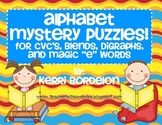 Alphabet Mystery Puzzles!  Literacy Centers