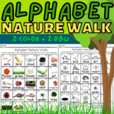 Alphabet Nature Walk (Freebie) Scavenger Hunt / Outdoor ABC's