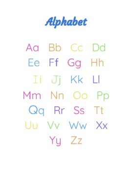 Alphabet & Number Posters by STEAMfully | TPT