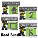 Alphabet, Number and Shape Road BUNDLE