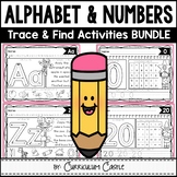 Alphabet & Numbers Trace and Find BUNDLE