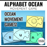 Alphabet Game Cards for Movement Activities Kindergarten a