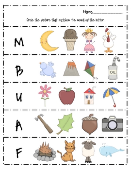 alphabet 1 grade free games Grade Pack TpT   First Worksheets FREE! by Fanatics Alphabet