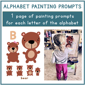 Preview of Alphabet Painting Prompts