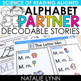Alphabet Partner Decodable Readers Science of Reading Budd