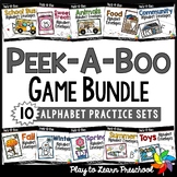 Alphabet Peek-A-Boo Envelope Games