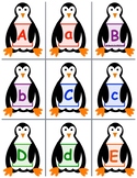 Alphabet Penguin Cards, Christmas, Winter