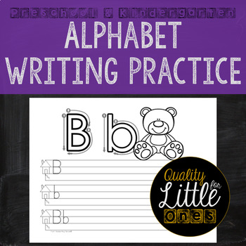 Preview of Alphabet Penmanship - Alphabet Writing Practice - Correct Letter Formation