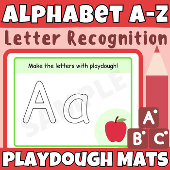 Alphabet Phonics A-Z Hands-on Playdough Mats For Fun Letter Formation ...