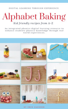 Preview of Alphabet Phonics Baking Bundle A-Z