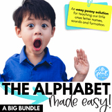 Preview of Alphabet Phonics Bundle | Learning the Letters and Sounds of the Alphabet