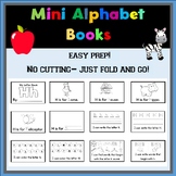 Alphabet Phonics MINI Activity Books: LOW Prep - Fold and Go