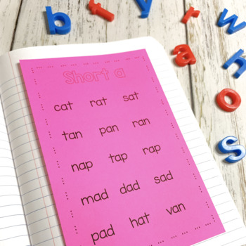 Alphabet Phonics Notebooks | Science of Reading Based by The Tahoe Teacher