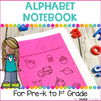 Preview of Alphabet Phonics Notebooks | Science of Reading Based